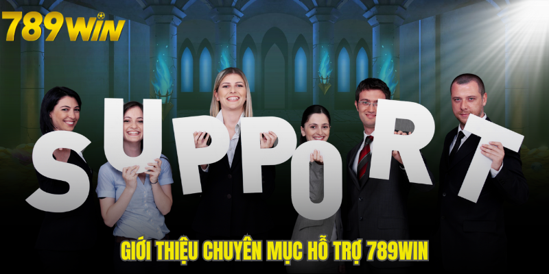 Tổng quan về chuyên mục hỗ trợ uy tín của 789WIN