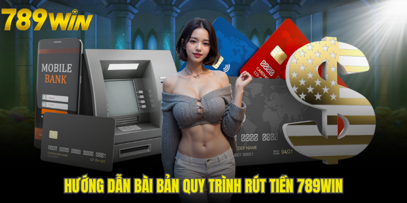 Hướng dẫn bài bản quy trình rút tiền 789WIN